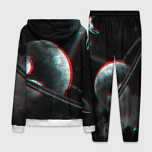 Мужской костюм Cosmos Glitch / 3D-Белый – фото 2