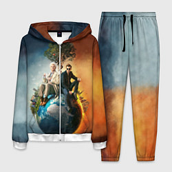 Костюм мужской Good Omens, цвет: 3D-белый