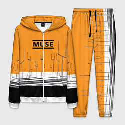 Костюм мужской Muse: Orange Mood, цвет: 3D-белый