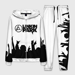 Костюм мужской LINKIN PARK, цвет: 3D-белый