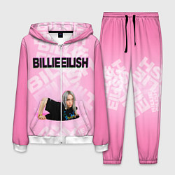 Костюм мужской Billie Eilish: Pink Mood, цвет: 3D-белый