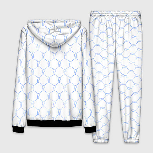Мужской костюм BILLIE EILISH: White Fashion / 3D-Черный – фото 2