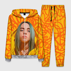 Костюм мужской Billie Eilish, цвет: 3D-меланж