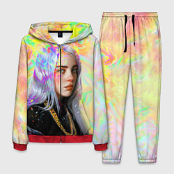 Костюм мужской Billie Eilish, цвет: 3D-красный