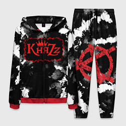 Костюм мужской Князь Анархия спина, цвет: 3D-красный