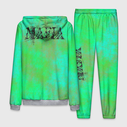 Мужской костюм Mafia / 3D-Меланж – фото 2