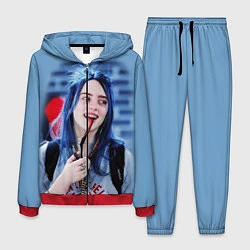 Костюм мужской BILLIE EILISH, цвет: 3D-красный