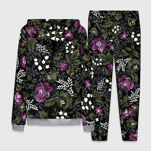 Мужской костюм Цветы / 3D-Меланж – фото 2