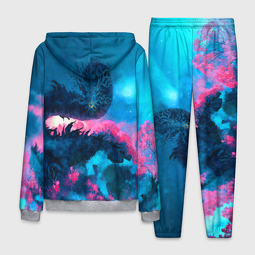 Мужской костюм Sekiro Shadows Die Twice / 3D-Меланж – фото 2