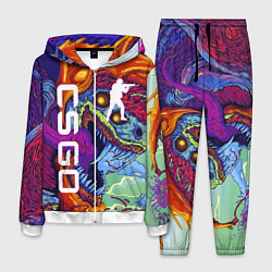 Костюм мужской CS GO HYPERBEAST, цвет: 3D-белый