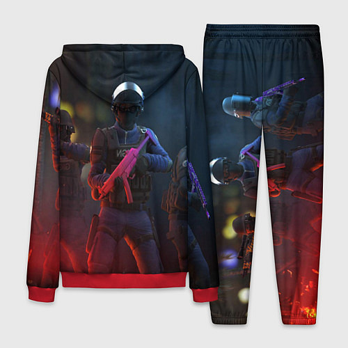 Мужской костюм C-OPS / 3D-Красный – фото 2