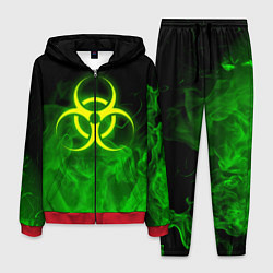 Костюм мужской BIOHAZARD, цвет: 3D-красный