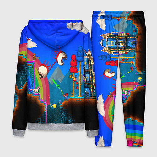 Мужской костюм TERRARIA GAME / 3D-Меланж – фото 2