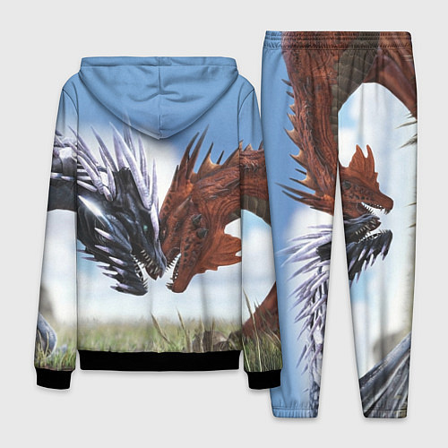 Мужской костюм Ark Survival Evolved / 3D-Черный – фото 2