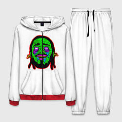 Костюм мужской Post Malone, цвет: 3D-красный