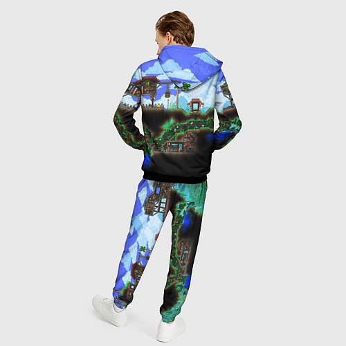 Мужской костюм TERRARIA / 3D-Черный – фото 4