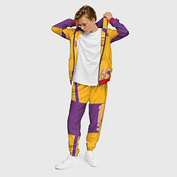 Костюм мужской Los Angeles Lakers, цвет: 3D-красный — фото 2