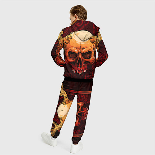 Мужской костюм ACDC / 3D-Черный – фото 4