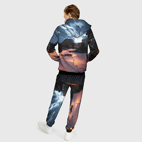 Мужской костюм ROBLOX / 3D-Черный – фото 4