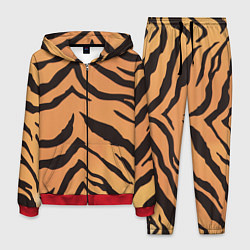 Костюм мужской Тигриный камуфляж, цвет: 3D-красный