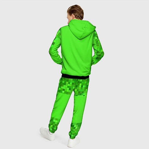 Мужской костюм MINECRAFT / 3D-Черный – фото 4