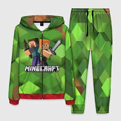 Костюм мужской MINECRAFT, цвет: 3D-красный