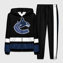 Костюм мужской Vancouver Canucks, цвет: 3D-черный