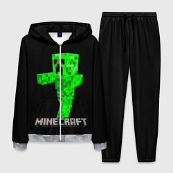 Костюм мужской MINECRAFT CREEPER, цвет: 3D-меланж