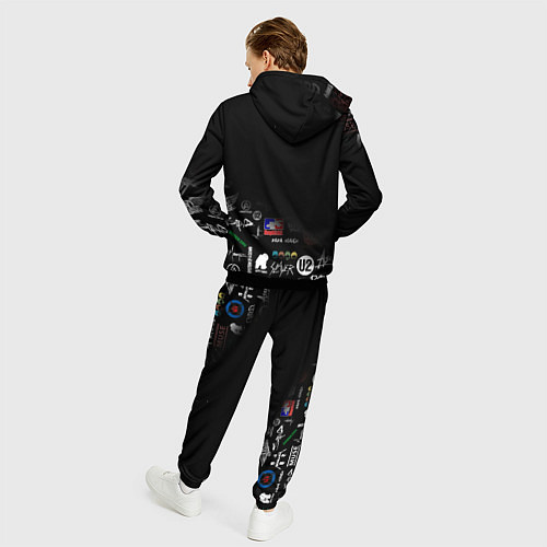 Мужской костюм Metallica / 3D-Черный – фото 4