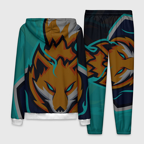 Мужской костюм Форма Foxfire / 3D-Белый – фото 2