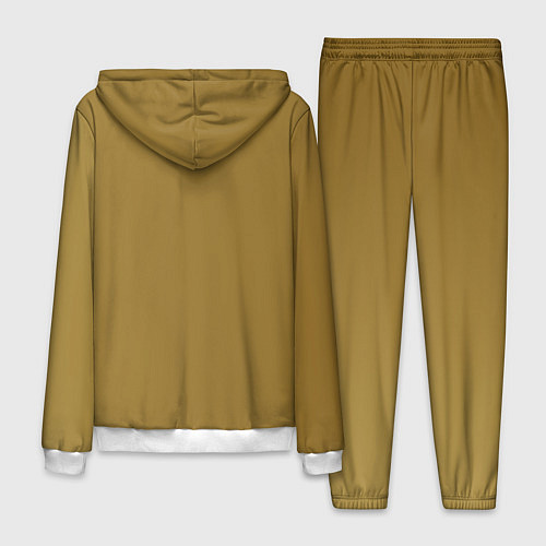 Мужской костюм Есть в мире сердце, где живу я АСПушкин / 3D-Белый – фото 2