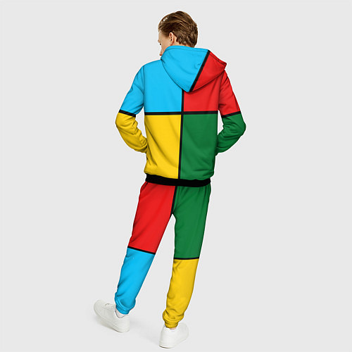 Мужской костюм Queen / 3D-Черный – фото 4