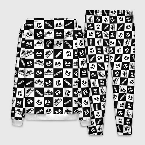 Мужской костюм Fortnite&Marshmello / 3D-Белый – фото 2