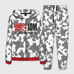 Костюм мужской JDM Style, цвет: 3D-красный