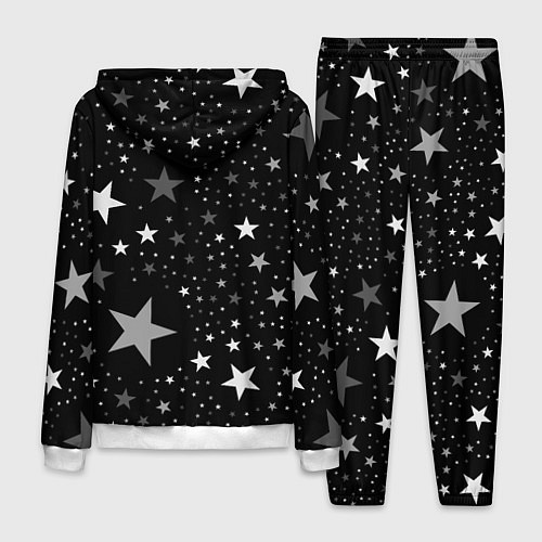 Мужской костюм Rolling stones star / 3D-Белый – фото 2