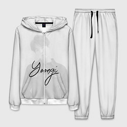 Костюм мужской BTS Min Yoongi, цвет: 3D-белый