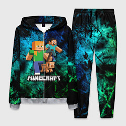 Костюм мужской Minecraft Майнкрафт, цвет: 3D-меланж