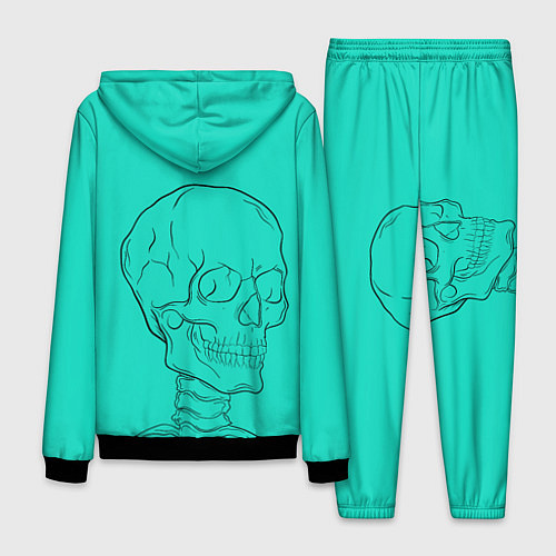 Мужской костюм I think Im okay / 3D-Черный – фото 2