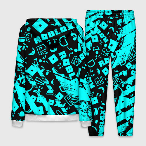 Мужской костюм Roblox / 3D-Белый – фото 2