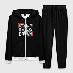 Костюм мужской System of a Down, цвет: 3D-белый