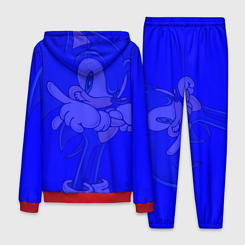 Мужской костюм SONIC / 3D-Красный – фото 2
