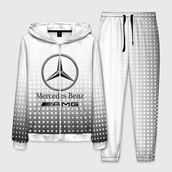 Костюм мужской Mercedes-Benz, цвет: 3D-белый