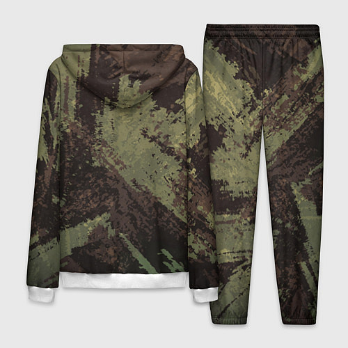 Мужской костюм КАМУФЛЯЖ BROWN / 3D-Белый – фото 2