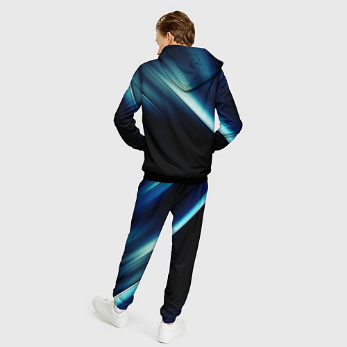 Мужской костюм Mercedes / 3D-Черный – фото 4