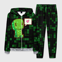 Мужской костюм Minecraft Creeper