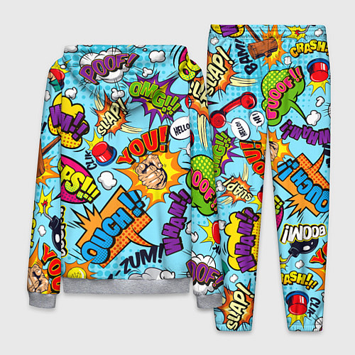 Мужской костюм COMICS ART / 3D-Меланж – фото 2