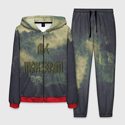 Костюм мужской Лес мой храм, цвет: 3D-красный