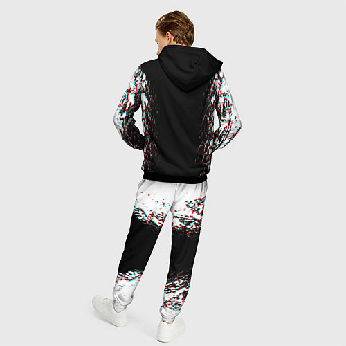 Мужской костюм CYBERPUNK 2077 SAMURAI GLITCH / 3D-Черный – фото 4