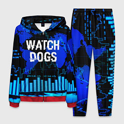 Костюм мужской Watch Dogs, цвет: 3D-красный