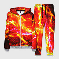 Костюм мужской УДАРЫ МОЛНИИ, цвет: 3D-меланж